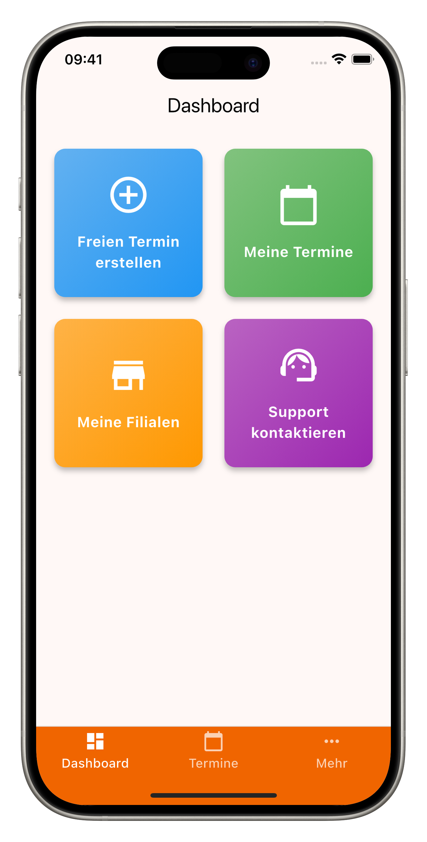 Blitztermin App Screenshot 2